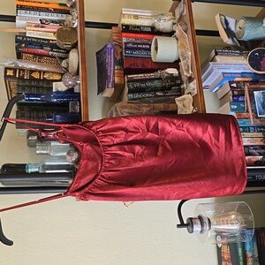 EUC garnet red camisole